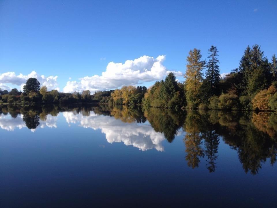 Vue Sur Le Lac Huelgoat Kültér fotó